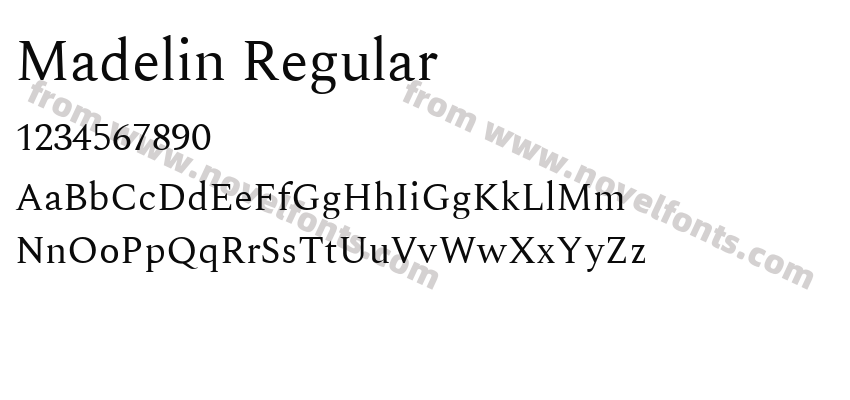 Madelin RegularPreview