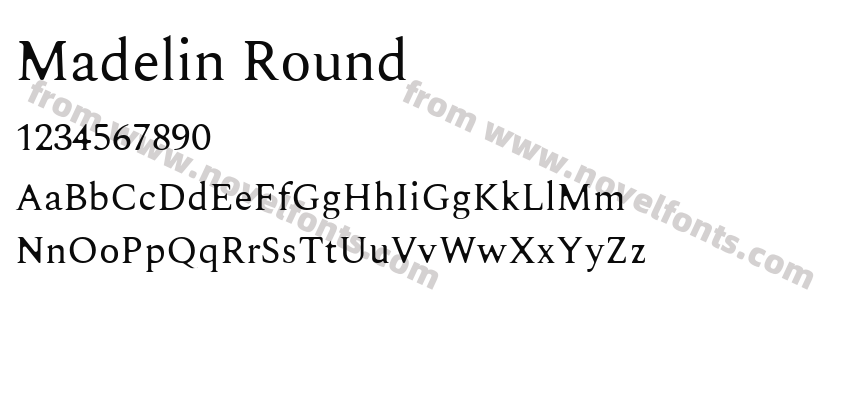 Madelin RoundPreview