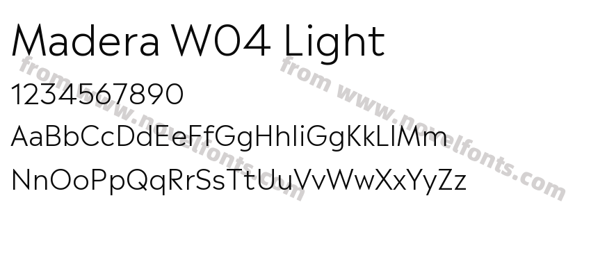 Madera W04 LightPreview