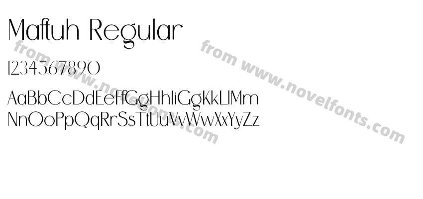 Maftuh RegularPreview