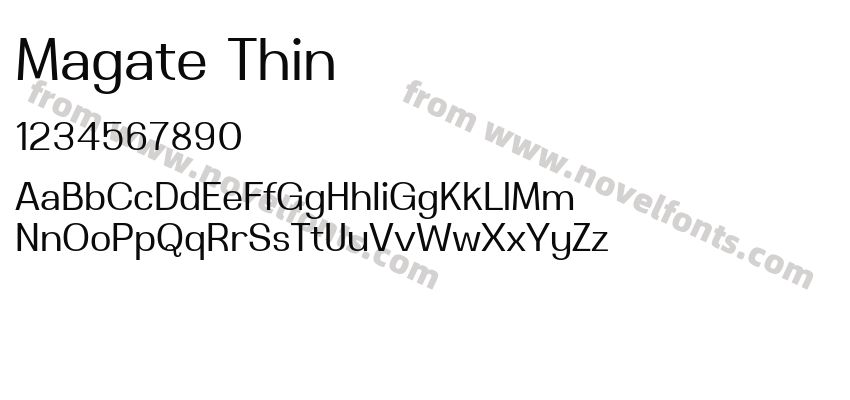 Magate ThinPreview