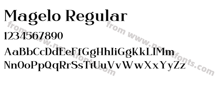 Magelo RegularPreview