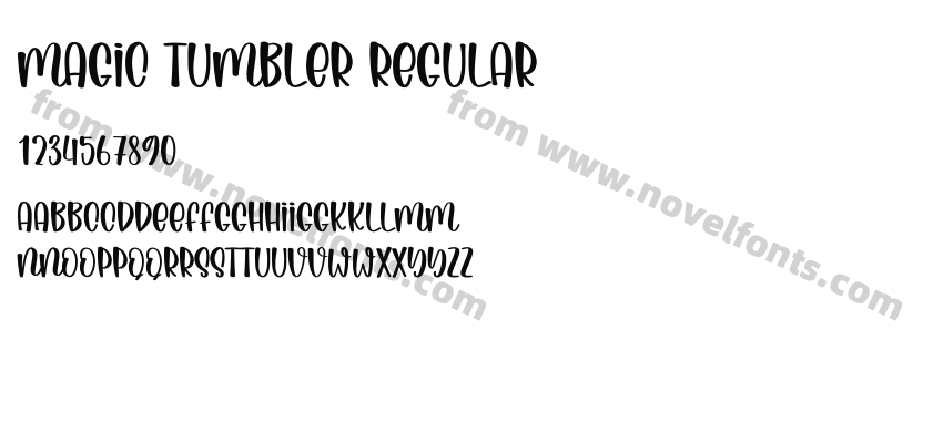 Magic Tumbler RegularPreview