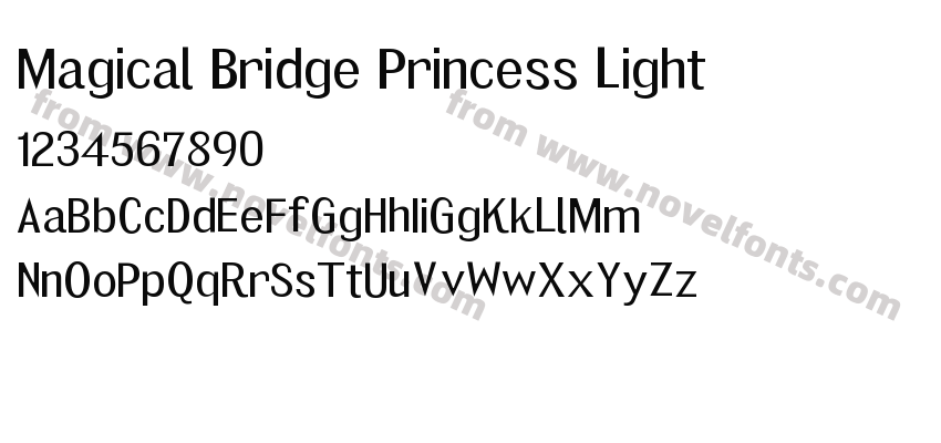 Magical Bridge Princess LightPreview