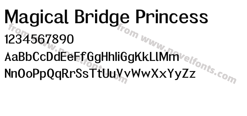 Magical Bridge PrincessPreview