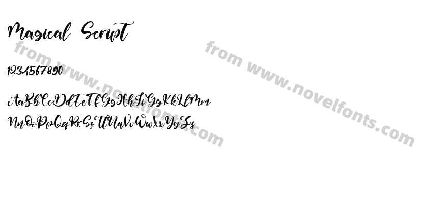 Magical ScriptPreview