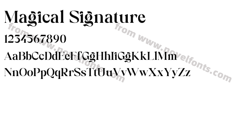 Magical SignaturePreview