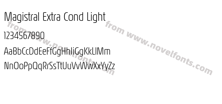 Magistral Extra Cond LightPreview