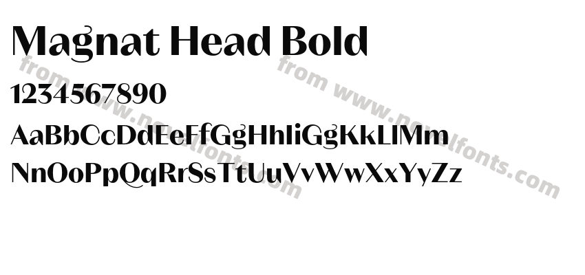 Magnat Head BoldPreview