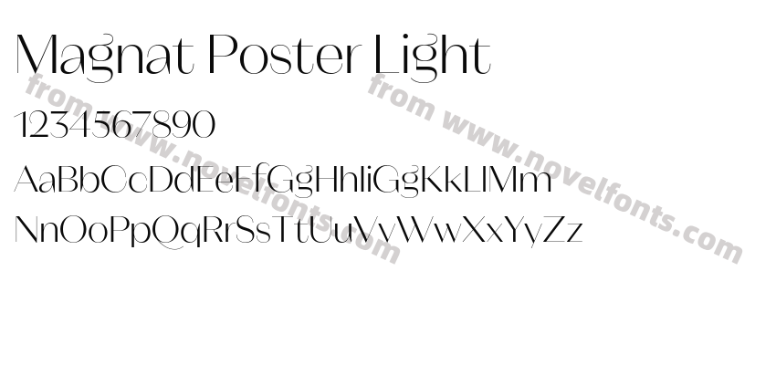 Magnat Poster LightPreview