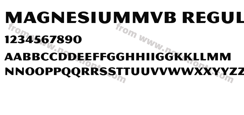 MagnesiumMVB RegularPreview