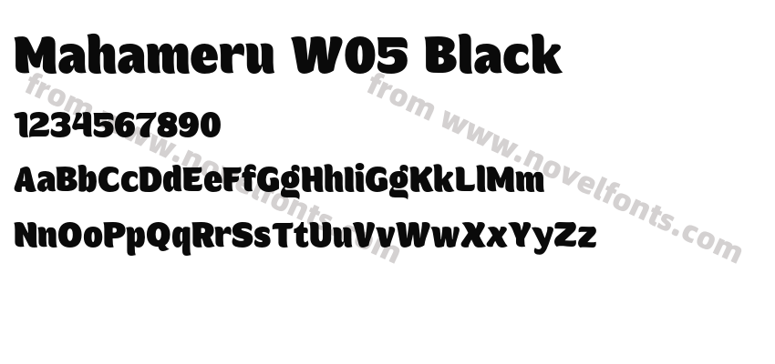 Mahameru W05 BlackPreview