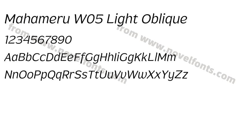 Mahameru W05 Light ObliquePreview