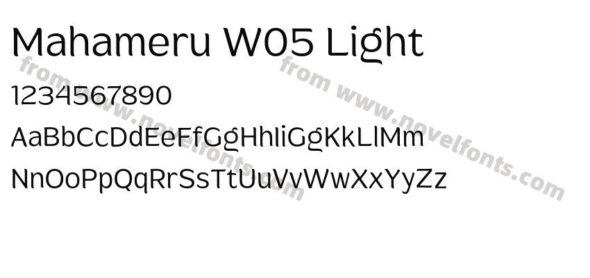 Mahameru W05 LightPreview