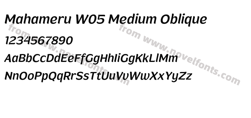 Mahameru W05 Medium ObliquePreview