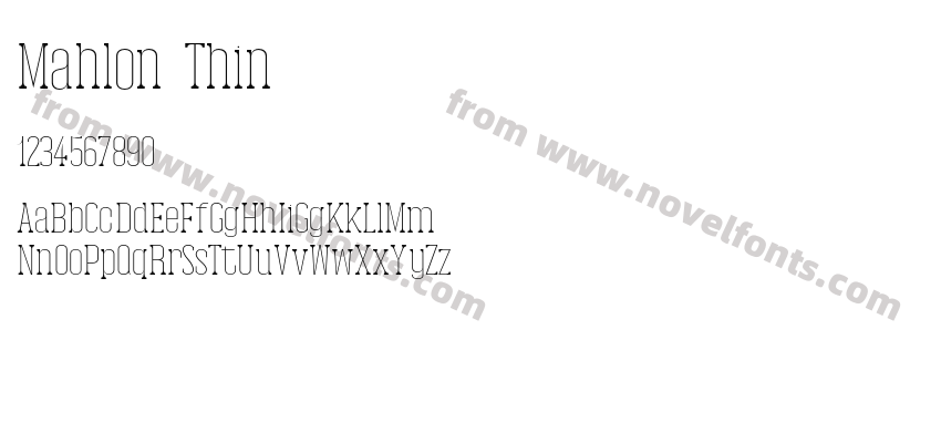 Mahlon ThinPreview