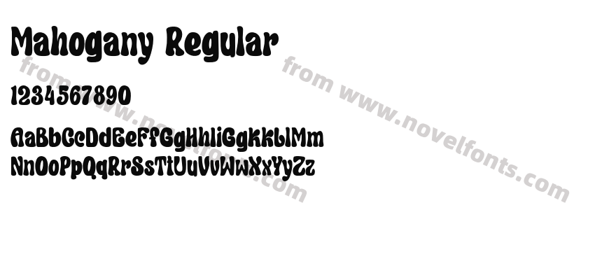 Mahogany RegularPreview