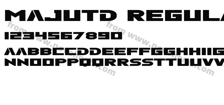 Majutd RegularPreview