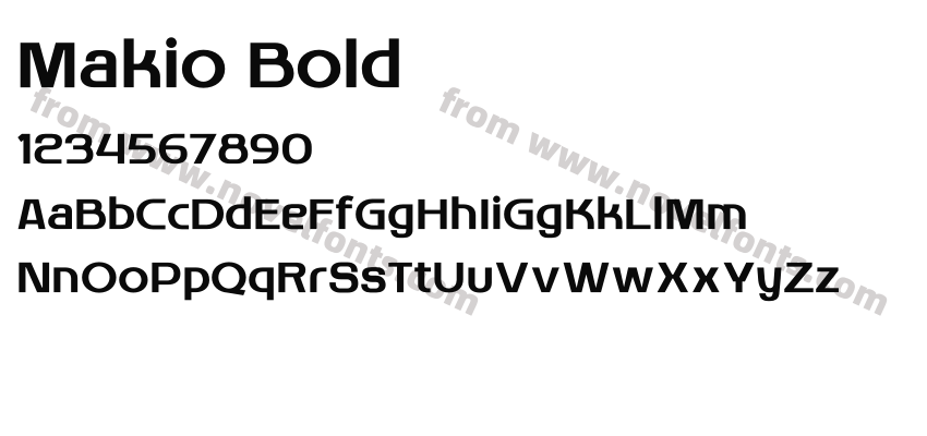 Makio BoldPreview