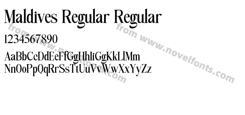 Maldives Regular RegularPreview