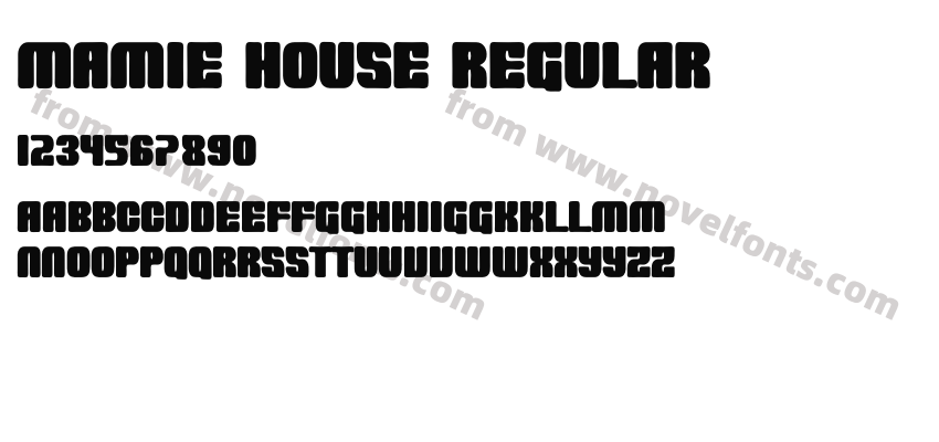 Mamie House RegularPreview