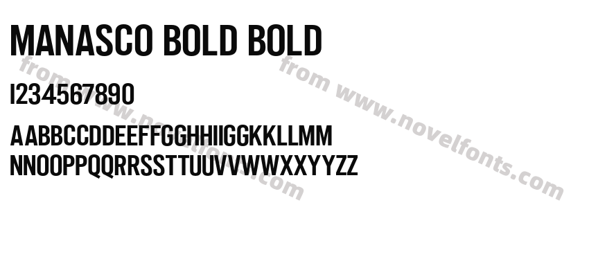 Manasco Bold BoldPreview