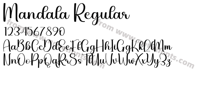 Mandala RegularPreview