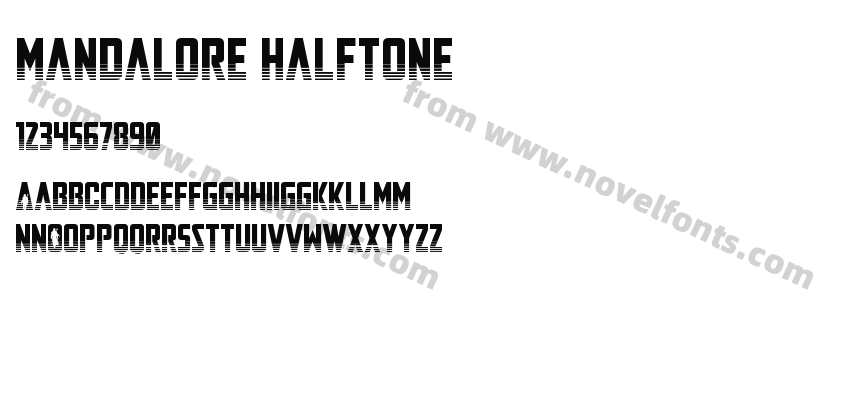 Mandalore HalftonePreview
