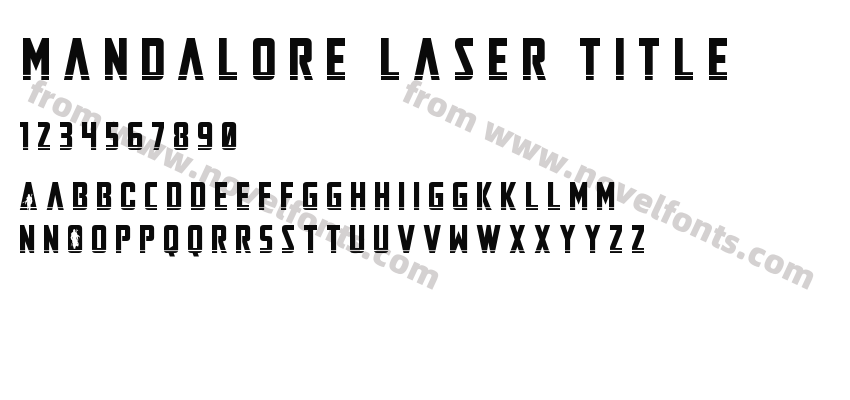 Mandalore Laser TitlePreview