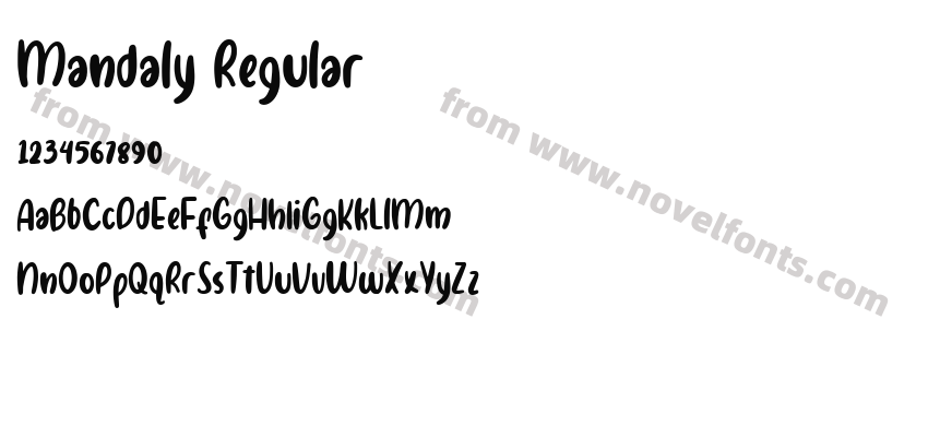 Mandaly RegularPreview