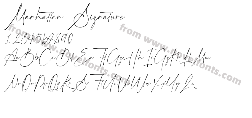 Manhattan SignaturePreview