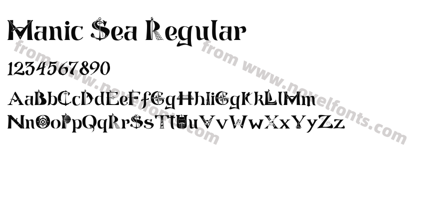 Manic Sea RegularPreview