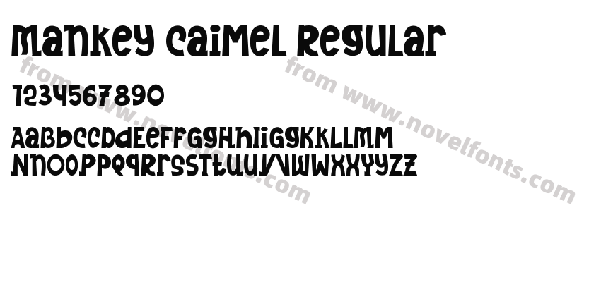 Mankey Caimel RegularPreview