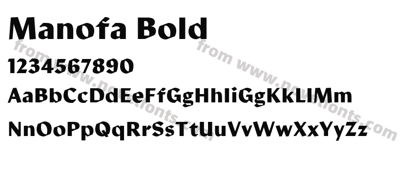 Manofa BoldPreview