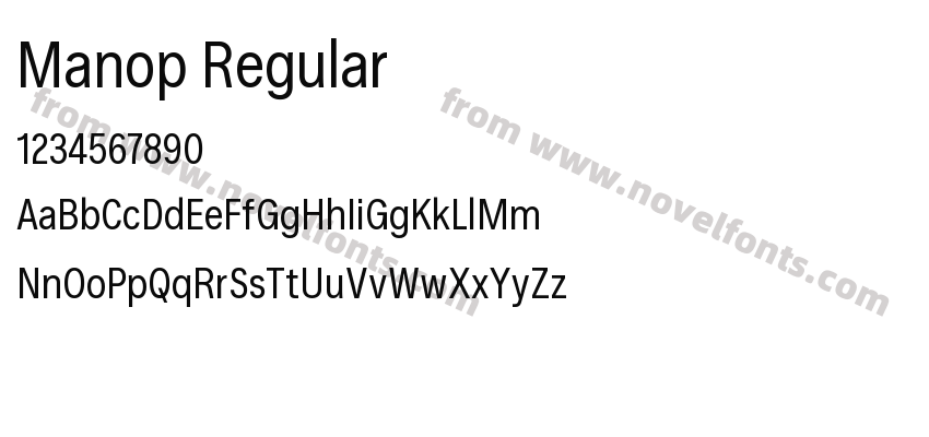 Manop RegularPreview