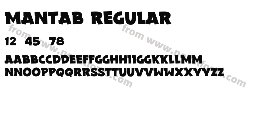 Mantab RegularPreview