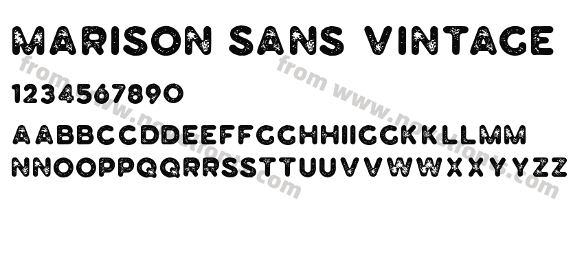 Marison Sans VintagePreview
