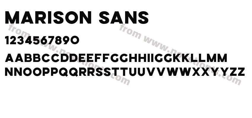 Marison SansPreview