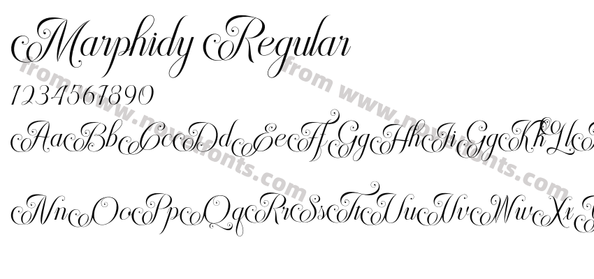 Marphidy RegularPreview