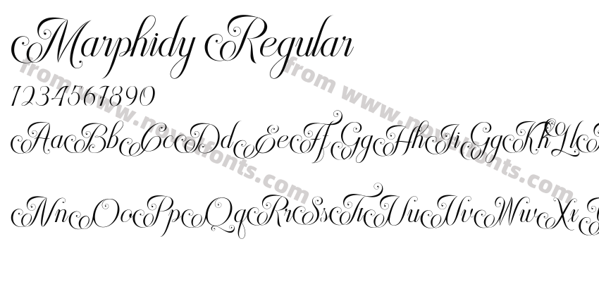 Marphidy RegularPreview