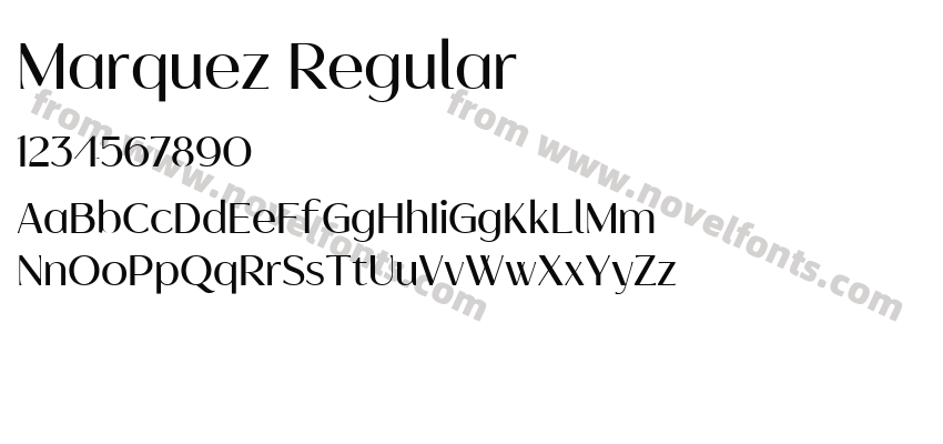 Marquez RegularPreview