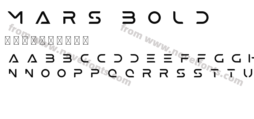 Mars BoldPreview