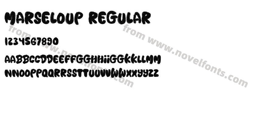 Marseloup RegularPreview