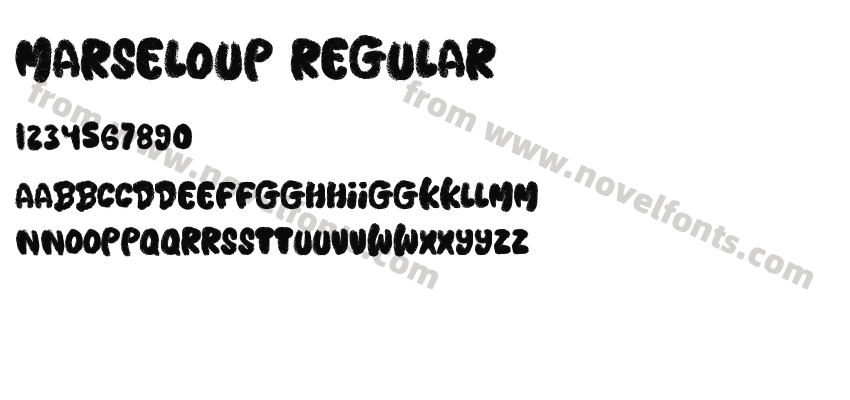 Marseloup RegularPreview