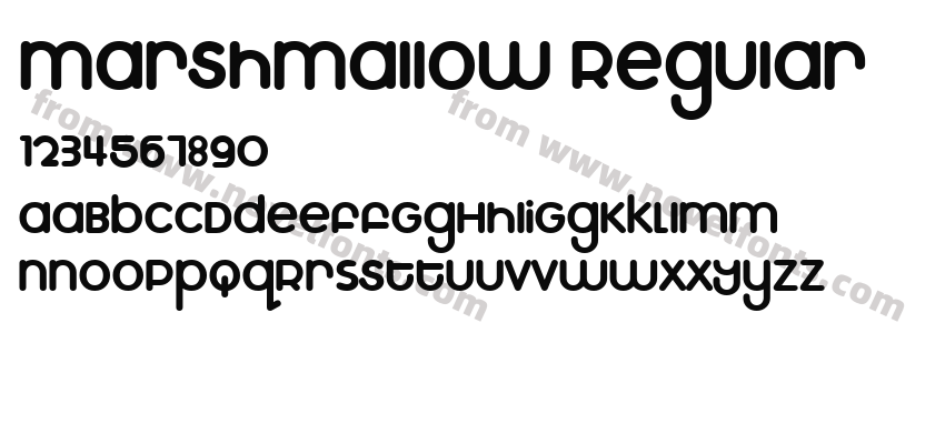 Marshmallow RegularPreview