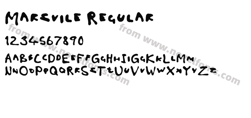Marsvile RegularPreview