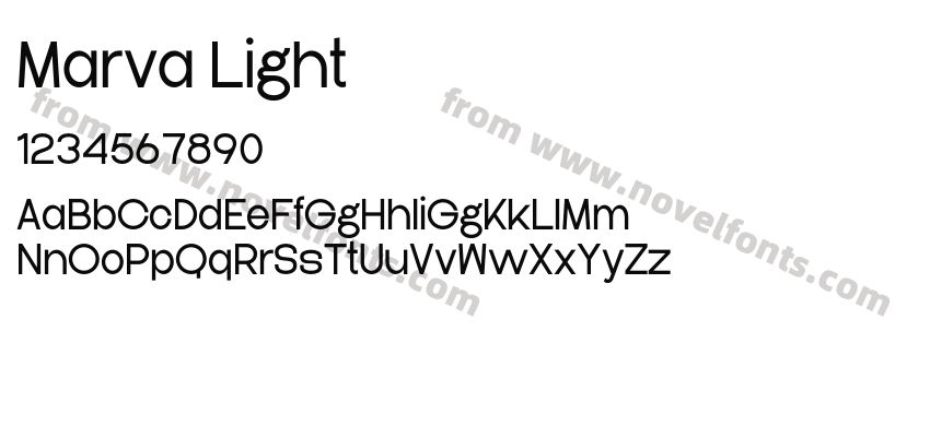 Marva LightPreview
