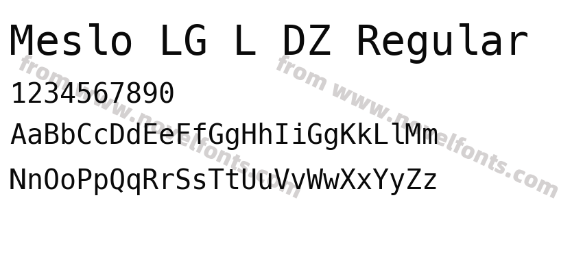 Meslo LG L DZ RegularPreview