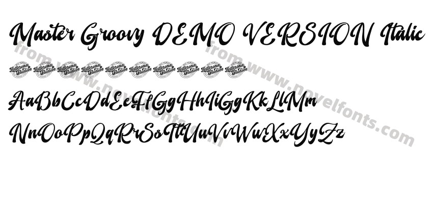Master Groovy DEMO VERSION ItalicPreview