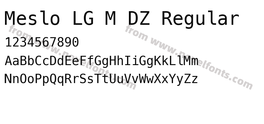 Meslo LG M DZ RegularPreview